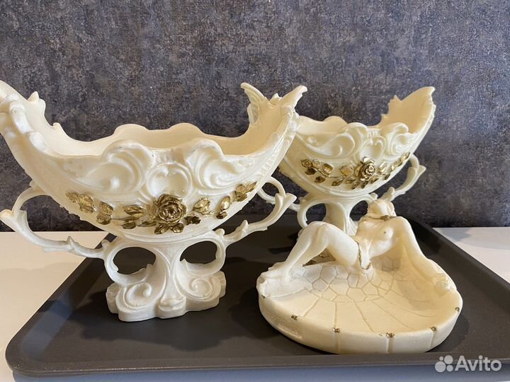 Ваза для фруктов, конфетница, пепельница