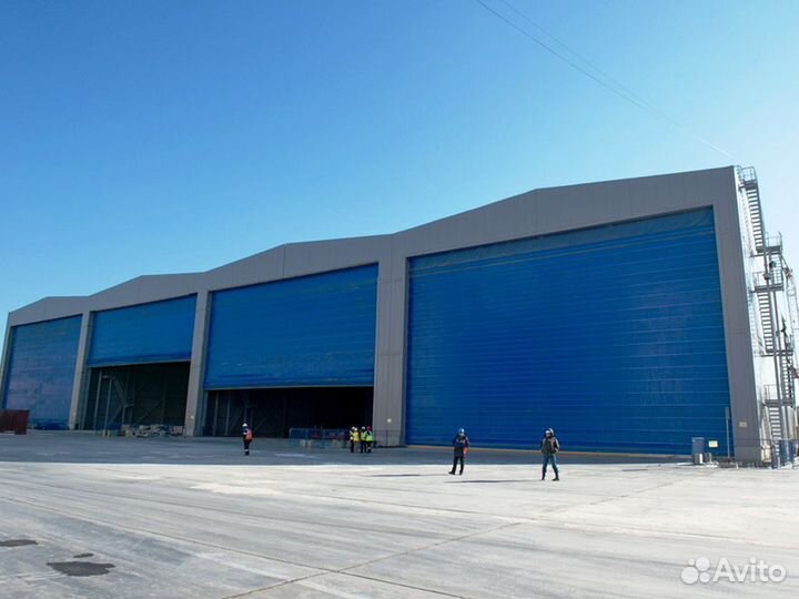 Ворота ангарные doorhan