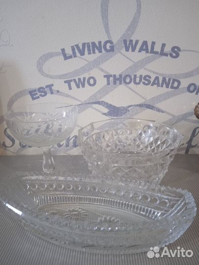 Ваза хрустальная СССР