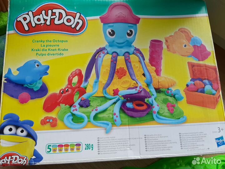 Игровой набор Play-Doh осьминог