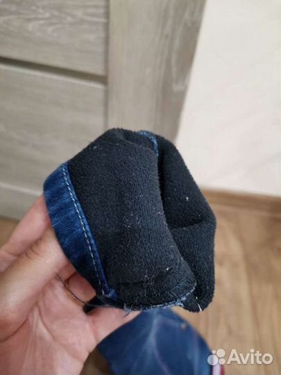 Утепленные джинсы