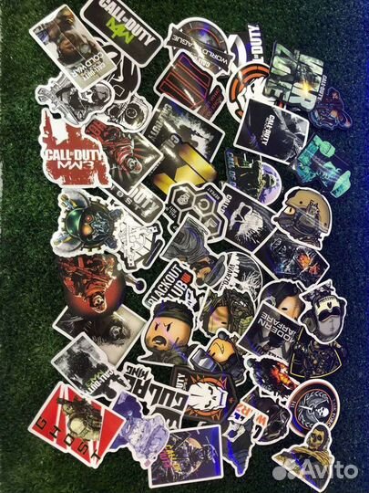 Игровые стикеры/наклейки 2077/Spider-man/GTA/LOL