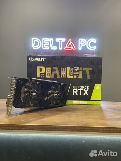 Видеокарта RTX 2060 Super 8gb Palit