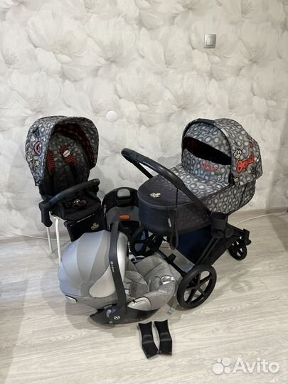 Коляска Cybex Priam III FE Rebellious 3 в 1