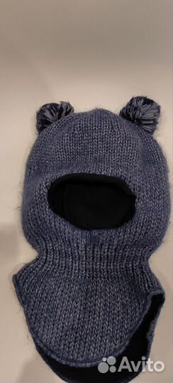 Шапка шлем kerry зима, baby go осень 46-48
