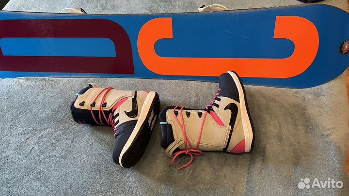 Сноуборд комплект DC GNU nike