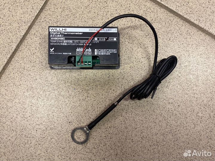 Датчик температуры на снегоход под свечу WH9048C