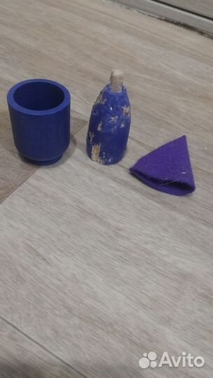 Сортер гномики в колпачках и стаканчиках ulanik