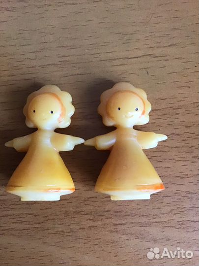 Игрушки СССР колкий пластик Катюша