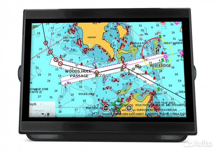 Карты глубин garmin