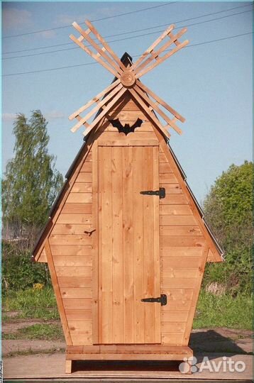 Дачный туалет деревянный М323