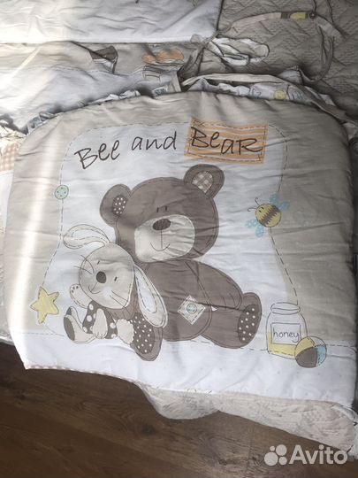 Бортики в детскую кроватку