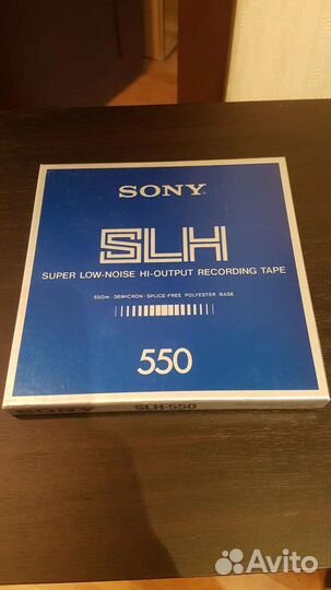 Катушки с магнитной лентой Sony, TDK, Fuji