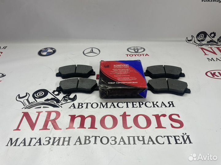 Колодки тормозные передние hyundai solaris с 2014