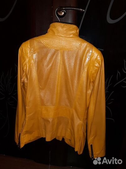 Куртка кожаная