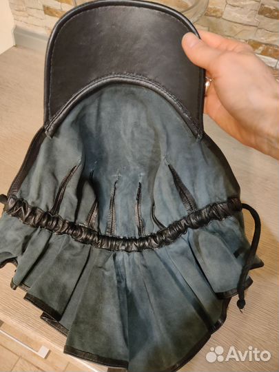 Бандана женская кожа