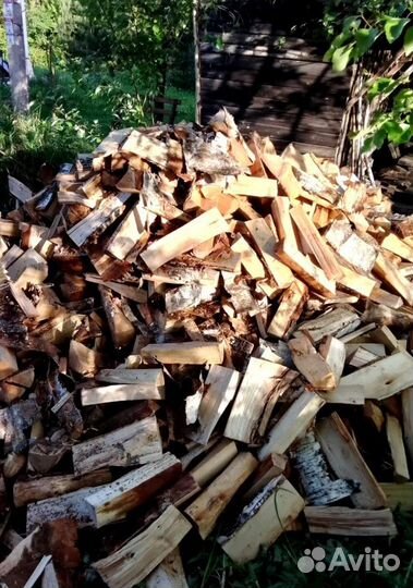 Дрова Ольха от 1 куба с доставкой в Выборге любого