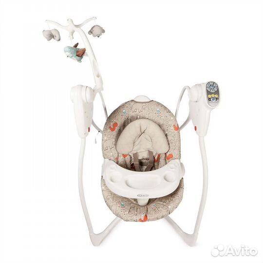 Детские электронные качели graco