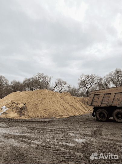 Песок карьерный доставка