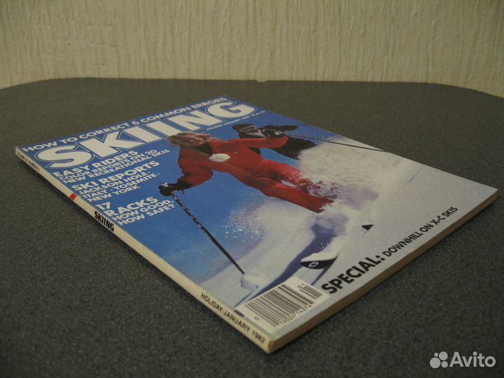 Журналы Skiing о горных лыжах 1982 год