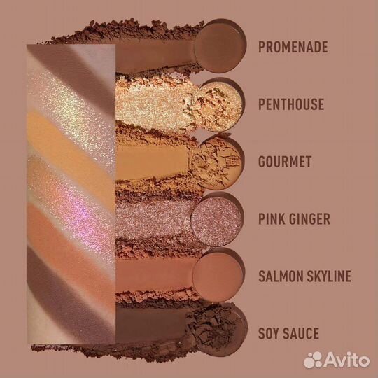 Палетка теней Kaleidos Futurism Sashimi City