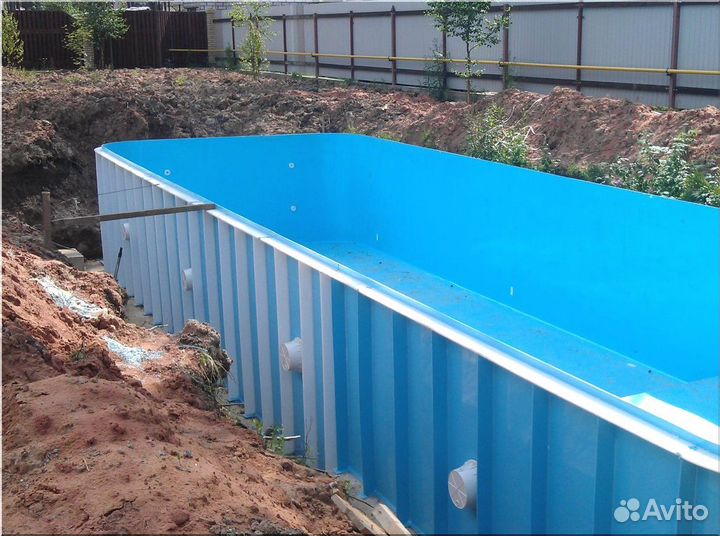 Бассейн из полипропилена