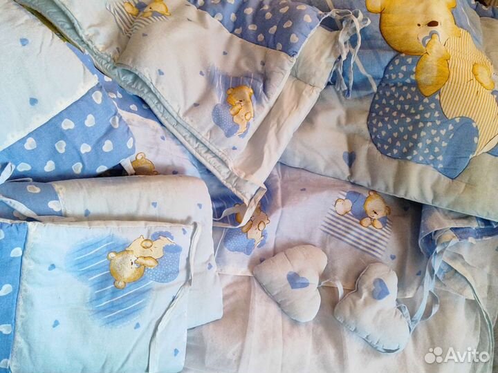 Бортики,балдахин и держатель для балдахина