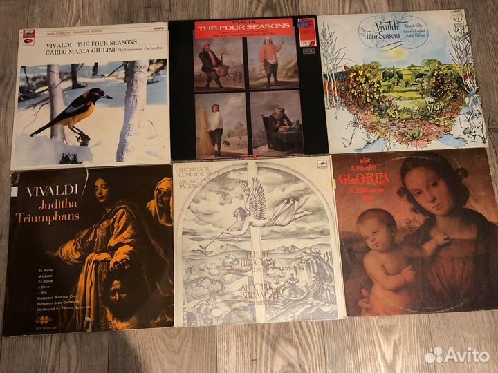 Vivaldi вивальди Пластинки lp
