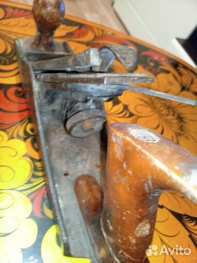 Рубанок ручной старинный СССР,завод Воскова