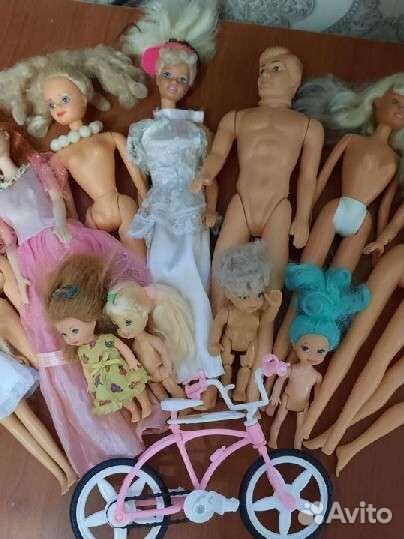 Барби 1966 и 1980 смотри фото+многочисленная семья