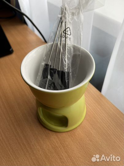 Фондюшница, набор для фондю, керамика