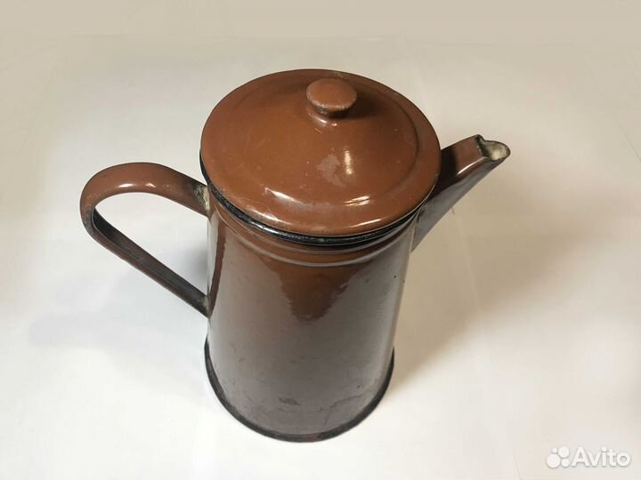 Кофейник эмалированный СССР
