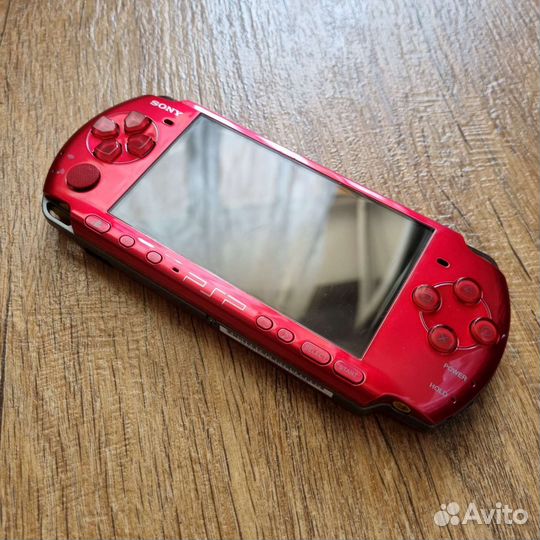 PSP-3006 Slim Radiant Red (Прошитая)
