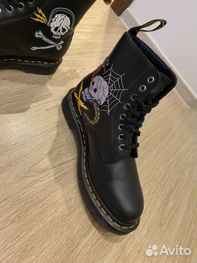 Ботинки Dr martens 1460 souvenir black nappa