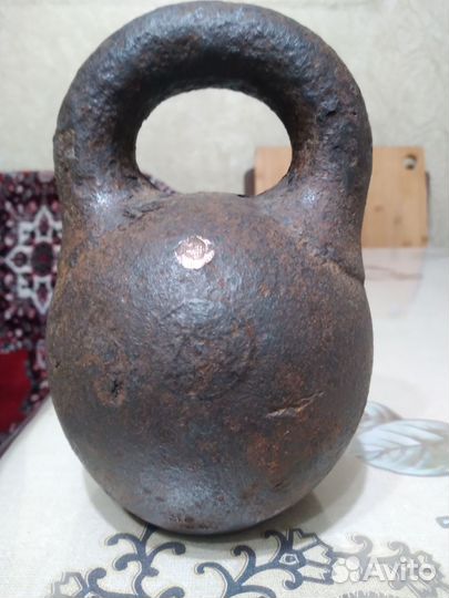 Гиря 9кг СССР