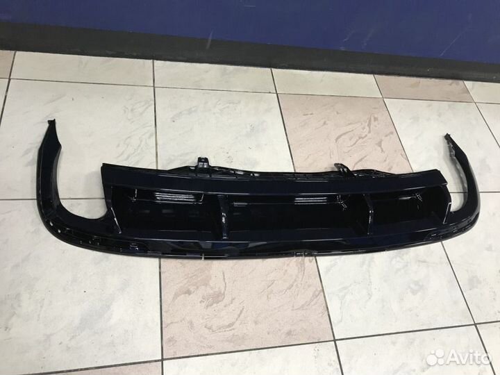 Диффузор заднего бампера R line VW Passat CC рест