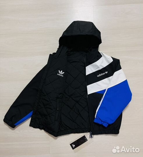 Куртка демисезонная Adidas двусторонняя