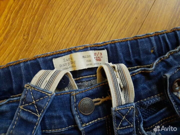 Джинсы Zara, HM, рубашка HM, жилет Next 98 и 86