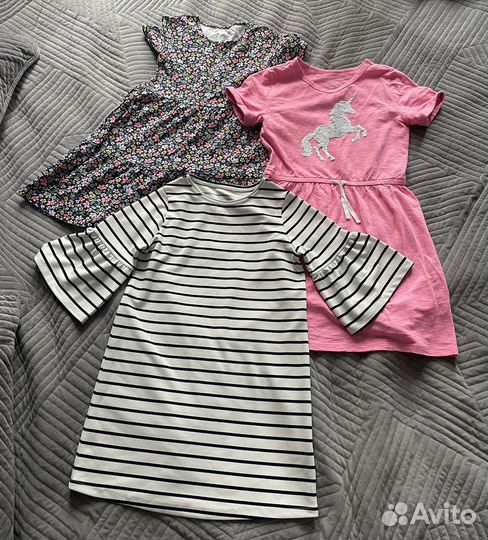 Платье на девочку Gap, H&m, bel&bo 128 р-р