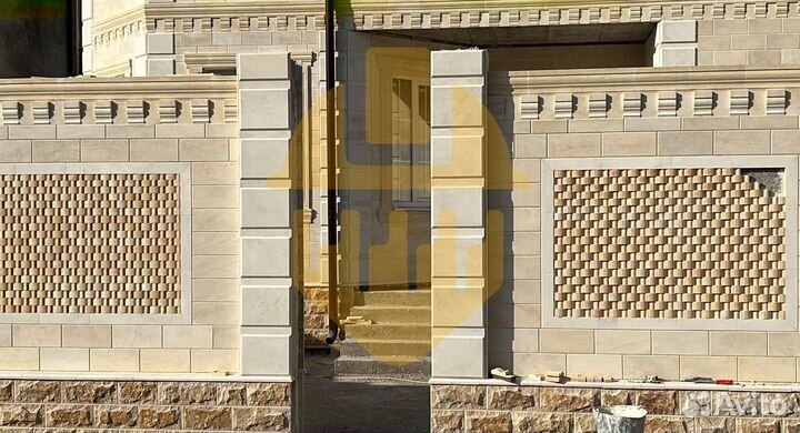 Облицовка натуральным и декоративным камнем