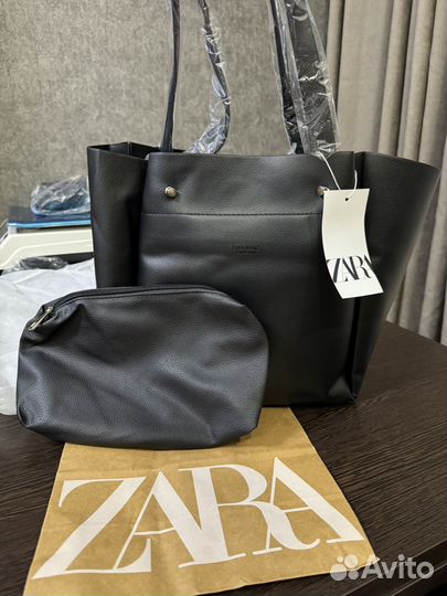 Сумка женская Zara новая с косметичкой