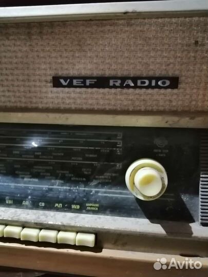 Ламповая радиола VEF СССР