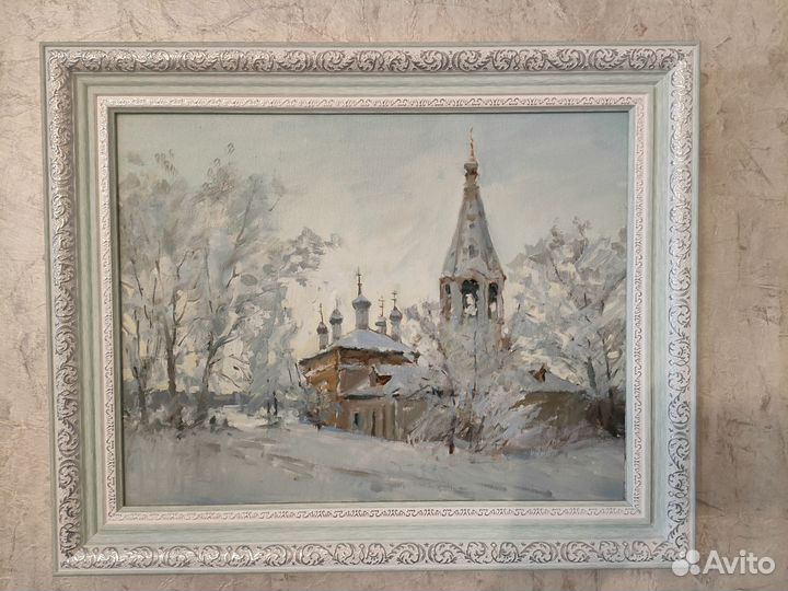 Авторская картина - масло, холст (лён)