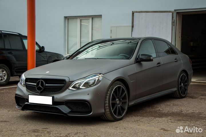 Передний бампер Mercedes 212 AMG 63 рестайлинг