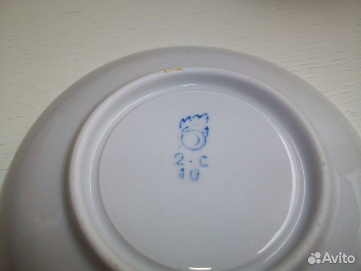 Чайные пары Борислав ручная роспись СССР