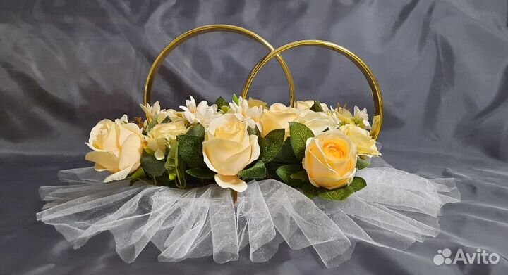 Свадебные украшения на машину продам