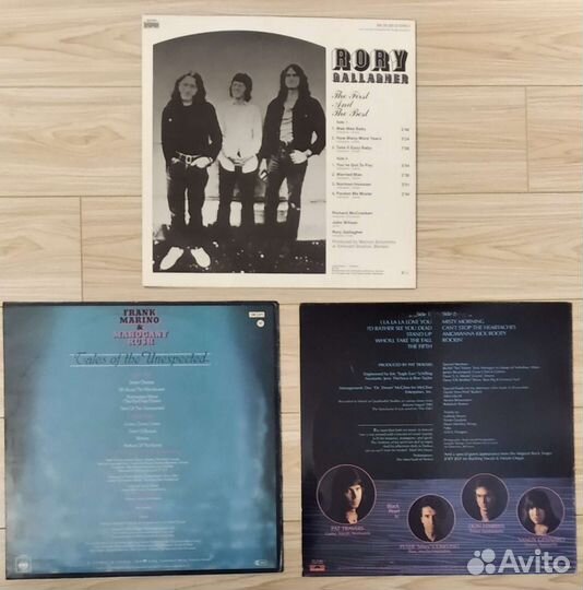 Frank Marino, Pat Travers, Rory Gallagher