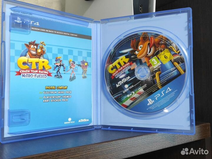 Игры Sony PS4 CTR. Crash team racing. Nitro fueled
