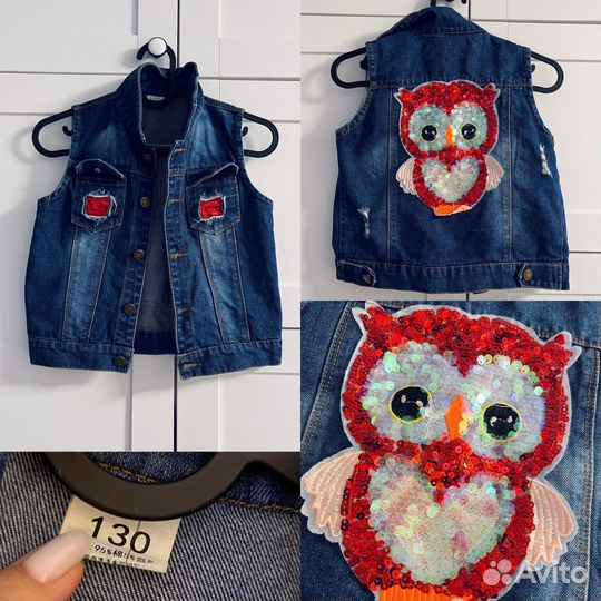 Пакет летних вещей для девочки 128 размер