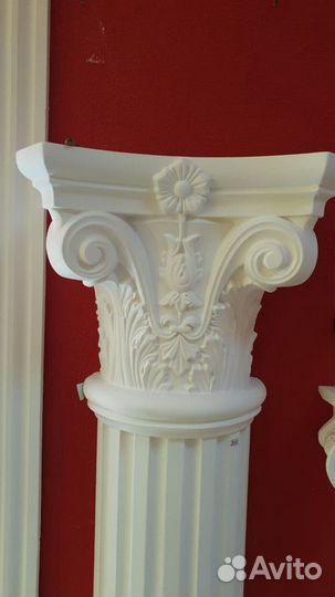 Колонны из гипса